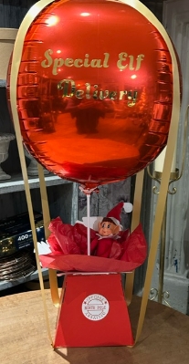 Special Delivery Elf Balloon to Order